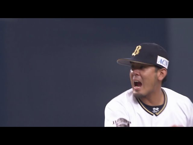 【7回表】バファローズ・比嘉 低めへの丁寧な制球でピンチを防ぐ!! 2019/7/15 B-E