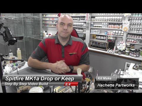 Keep or Drop : Spitfire MK.1a : 1/18 Scale Model : Step By Step Video Build : Episode.4