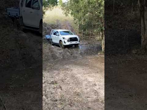 Thumbnail for New Hilux sideways 😂 What would you upgrade first? 🤔 #hilux #4x4 #4wd #offroad4x4 #toyota #4wdlife by Toyota, Toyota NEW, Toyota Hilux