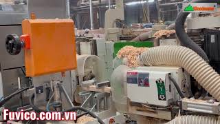 Máy làm mộng dương 2 đầu Woodmaster | Máy đánh mộng được sử dụng nhiều nhất 2021