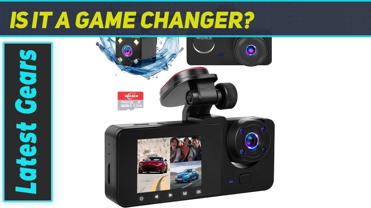 WIZACE 3 Channel Dash Cam: Complete Car Protection Unveiled!