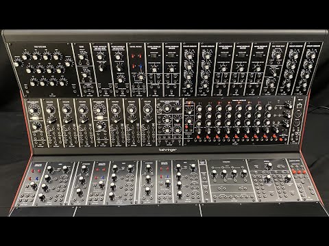 Behringer System 55 unboxing/assembly