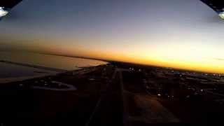 preview picture of video 'IRIS Plus Tarot V2 Gimble Galveston Bay Texas Sylvan Beach  Sunset'