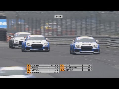 Audi Sport TT Cup 2017. Race 2 Norisring. Last Laps