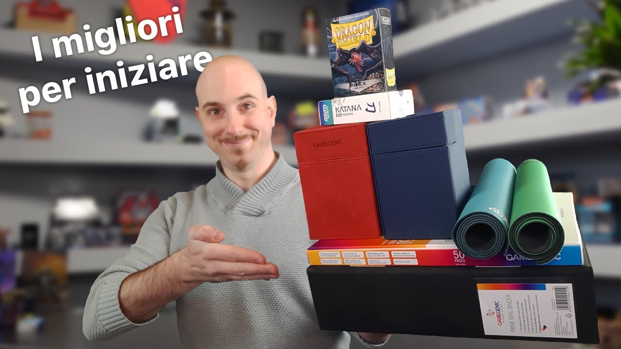 ACCESSORI PER TCG - I migliori in fumetteria [SUB ENG]