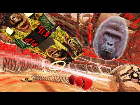 ROCKET LEAGUE RUMBLE WITH HARAMBE