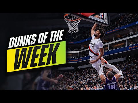 The TOP Dunks of Week 9 | 2025-26 NBA Season
