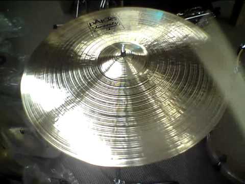 *SOLD* - Paiste Twenty Series Prototype Brilliant Ride Cymbal 20" - 2254 grams