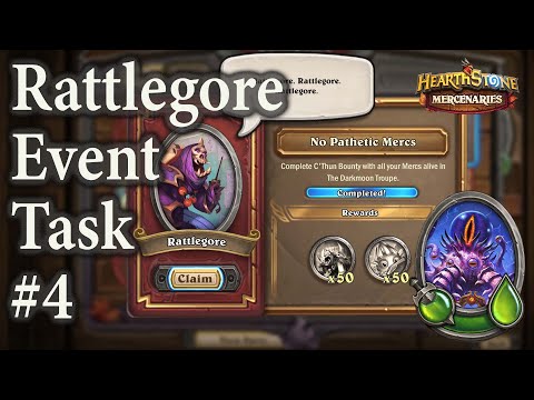 Rattlegore Event Task #4 : No Pathetic Mercs : No Deaths on C'Thun