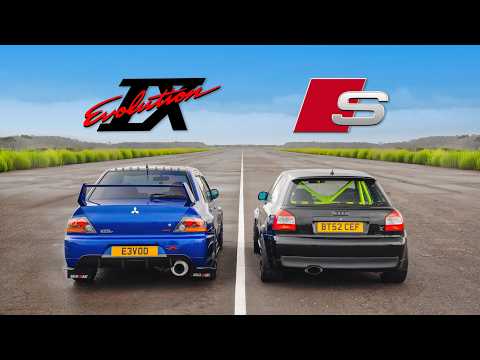 IS QUATTRO ALL HYPE? - BUILT EVO 9 STEPS UP TO RACE