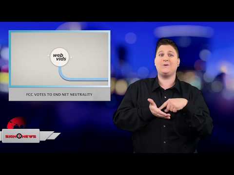 What is net neutrality? Sign1News Anchor Jethro Wooddall explains in ASL. (American Sign Language)