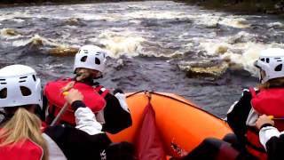 preview picture of video 'Markvardig.se rafting adventure in Swedish Lapland'