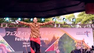 Hiroaki Kato - Ruang Rindu di Hibiya Park,Tokyo #Festival Indonesia Japan 2018