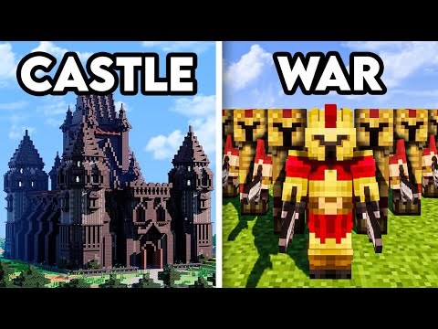 100 Players Develop Kingdoms in Minecraft