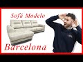 Miniatura Sofá Chaiselongue Barcelona