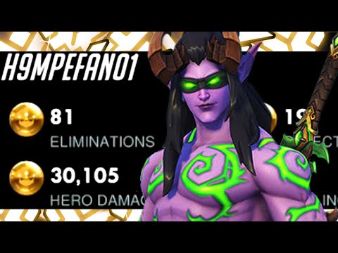NECROS HACKING OR GOD? GENJI 81 ELIMS! POTG! [ OVERWATCH SEASON 25 TOP 500 ]