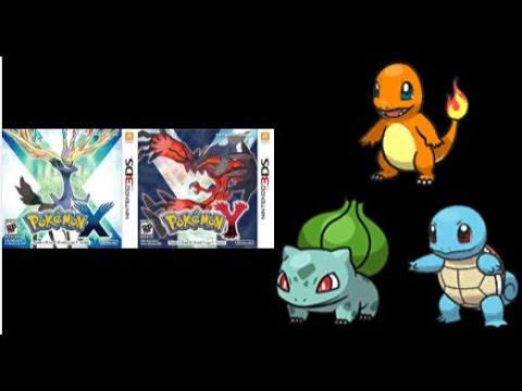Pokemon X & Y: How to Get Charmander & Squirtle & Bulbasaur