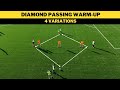 Rozgrzewka Z Podaniem Diamentowym 4 Wariacje Trening Piłkarski U13 U14 U15 U16