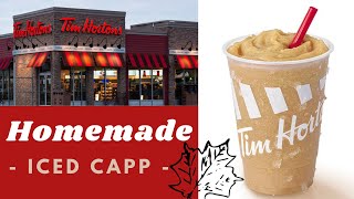 Homemade Tim Hortons Iced Capp