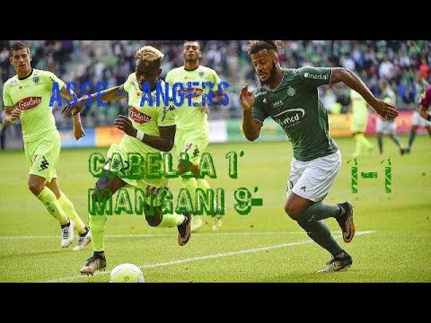 ASSE - SCO Angers 1-1 Les buts du match en vidéo