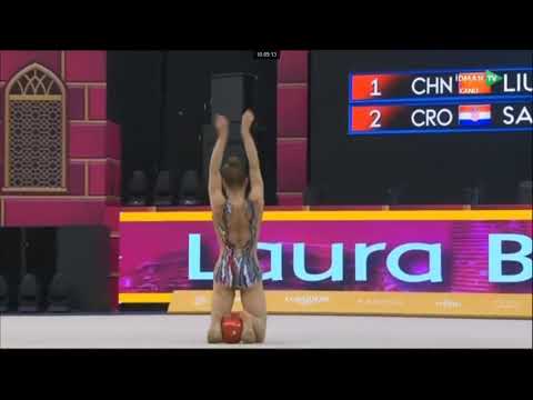 BOZIC Laura Ball  Qualification World Championships Baku 2019