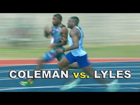 Christian Coleman vs Noah Lyles in Men's 100m Bermuda 2023