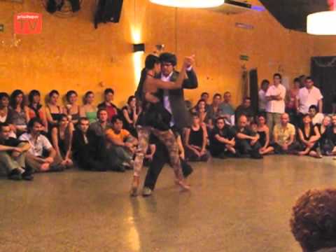 Adrian Veredice y Alejandra Hobert, March, 2008.DESAFIOS MAESTROS at Practica X. (2)