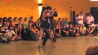 Adrian Veredice y Alejandra Hobert, March, 2008.DESAFIOS MAESTROS at Practica X. (2)