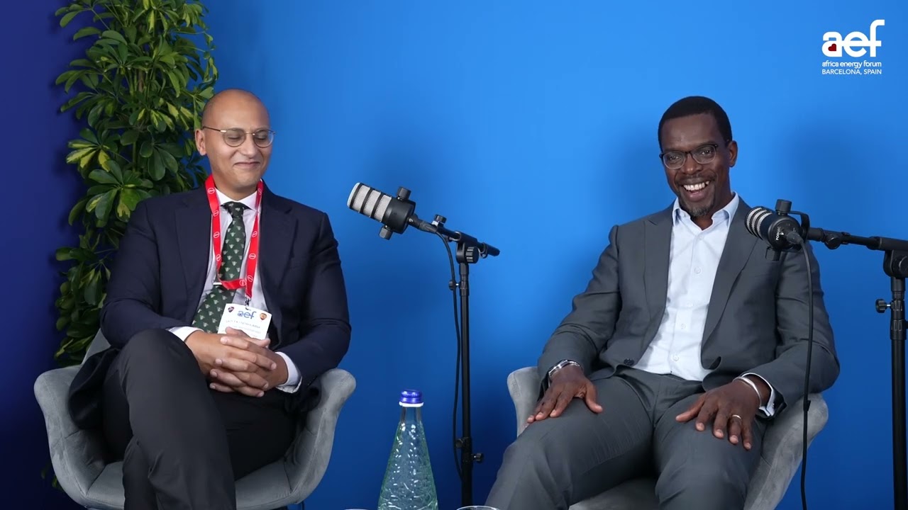 Olivier Pognon, Director & CEO, ALSF, with Gadi Taj Ndahumba, Chief Legal Counsel