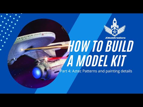 How to Build a Model Kit - Part 4: Aztec Patterns and Painting Details