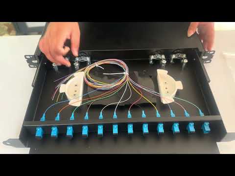 ODF 12 core SC UPC Unboxing