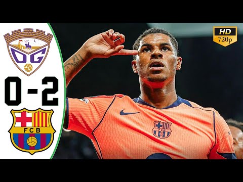 CD vs Barcelona 0-2 All Goals & Highlights 2025