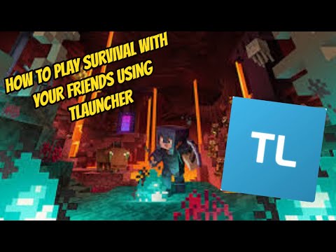 Babadooda - How To Play Survival Minecraft with Friends on TLauncher 2021