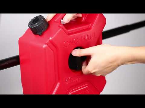 How to use/install/uninstall 5L/1.3 Gallon Gas Can