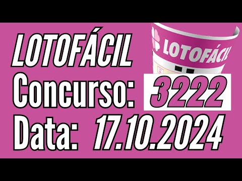 ???? Lotofácil de Hoje, LOTOFÁCIL de hoje 17/10, Resultado Lotofácil de hoje,
