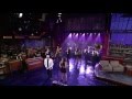 David Byrne & St. Vincent - I Should Watch TV on Letterman 01.28.13