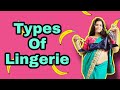 Types Of Lingerie