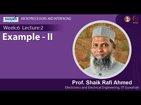 Microprocessors and Interfacing Introduction Video