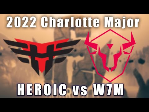 【R6S】HEROIC vs W7M　熱シーンまとめ　Six Charlotte Major 2022 グループステージ Day1