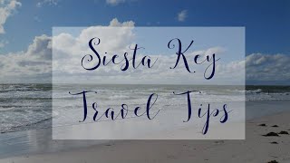 Helpful tips to plan your Siesta Key vacation in Florida.