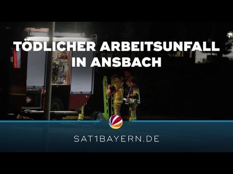 Tödlicher Arbeitsunfall in Ansbach: Mann gerät in Stanzmaschine