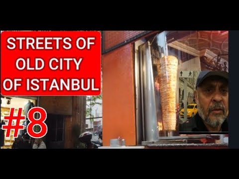 VIDEO # 8 I WALKING ON THE STREETS IN OLD DISTRICT OF ISTANBUL FATIH DISTRICT.
