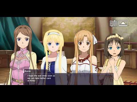 SAO Rising Steel: Girls night Battlefield Story event finale