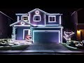 THX Intro Christmas Light Show 2017