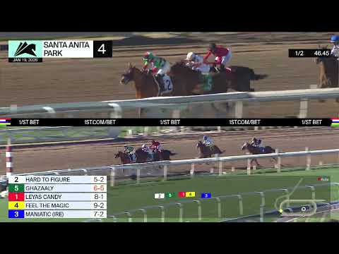 Ghazaaly wins Race 4 on Monday, January 19 at Santa Anita Park