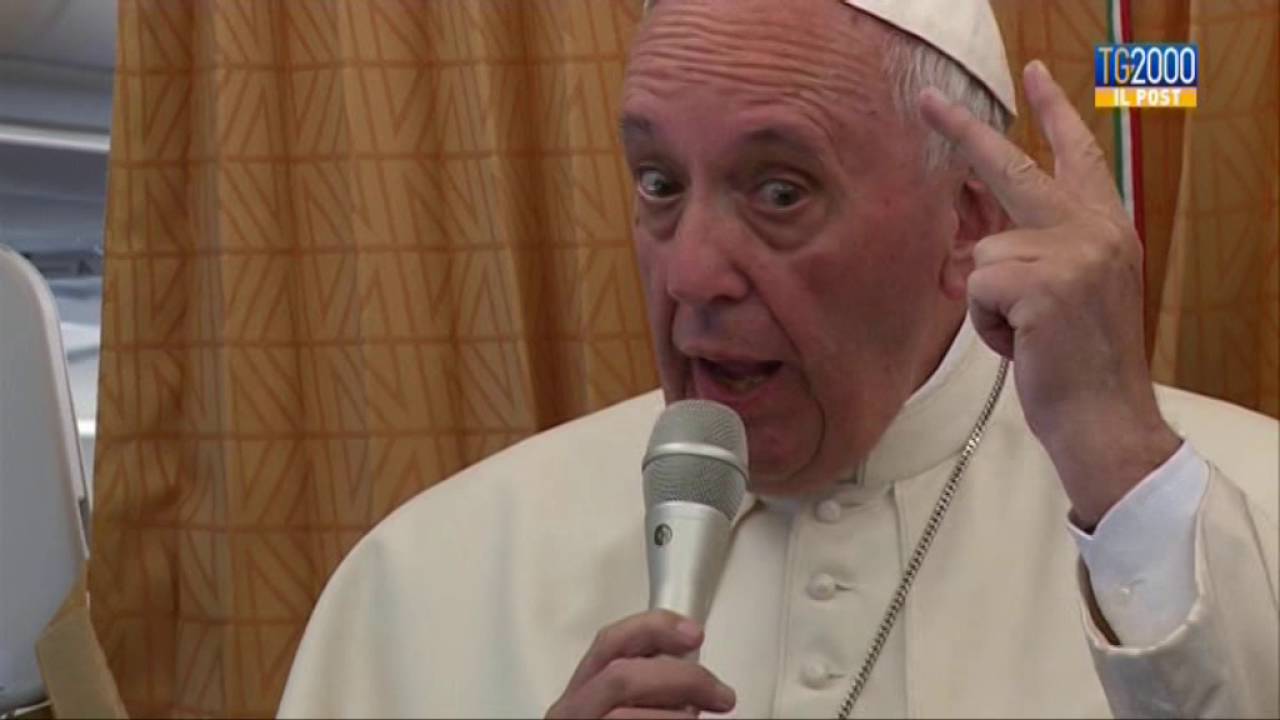 Tg2000 il Post:"C'è un solo Papa"