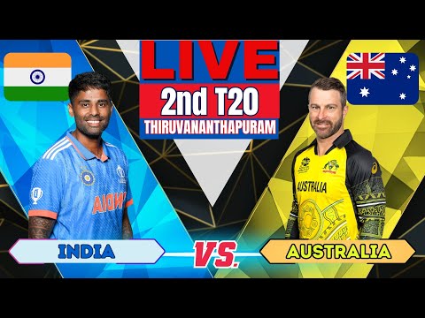 Live: India vs Australia T20 Match 2nd Inning | Live Cricket score and commentary | IND vs AUS Live
