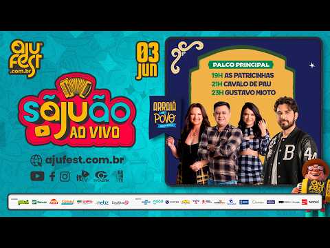 Arraiá do Povo em Aracajú/SE - 03/06/2026 (Quarta-Feira)