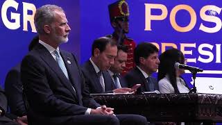 Su Majestad el Rey asiste a la ceremonia de posesión presidencial