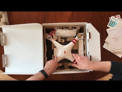 DJI Phantom 3 Standard Drone Unboxing + Setup!!!